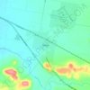 Mappa topografica Oakey, altitudine, rilievo