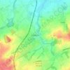 Mappa topografica Mollem, altitudine, rilievo