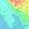 Mappa topografica Village du Havre, altitudine, rilievo