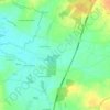 Mappa topografica Tesson, altitudine, rilievo