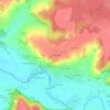 Mappa topografica Les Availlons, altitudine, rilievo