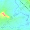Mappa topografica Godumbre, altitudine, rilievo