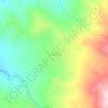 Mappa topografica Santa Rita, altitudine, rilievo