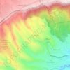 Mappa topografica Niyugan, altitudine, rilievo