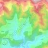 Mappa topografica taknar, altitudine, rilievo