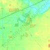 Mappa topografica Mount Jefferson, altitudine, rilievo