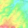 Mappa topografica Beussuet, altitudine, rilievo