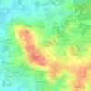 Mappa topografica La Bottinière, altitudine, rilievo