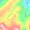 Mappa topografica Windy Gap, altitudine, rilievo