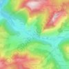 Mappa topografica Les Portes, altitudine, rilievo