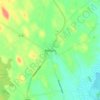 Mappa topografica Bellaghy, altitudine, rilievo
