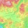 Mappa topografica Il Gabellino, altitudine, rilievo