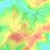 Mappa topografica Harle, altitudine, rilievo