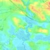 Mappa topografica Le Cosquer, altitudine, rilievo