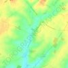 Mappa topografica Saint-Michel-de-Volangis, altitudine, rilievo