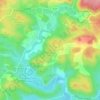 Mappa topografica Fangouse, altitudine, rilievo