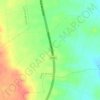 Mappa topografica Hombre Muerto, altitudine, rilievo