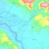 Mappa topografica Santa Ana, altitudine, rilievo