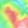 Mappa topografica Chez Dubourvieux, altitudine, rilievo