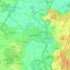 Mappa topografica Haren (Ems), altitudine, rilievo