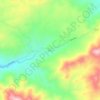 Mappa topografica Karcı, altitudine, rilievo