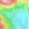 Mappa topografica Sorgente, altitudine, rilievo
