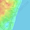 Mappa topografica Chinna Mudaliar Chavadi, altitudine, rilievo