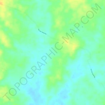 Mappa topografica El Pozon, altitudine, rilievo