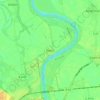 Mappa topografica Repitz, altitudine, rilievo