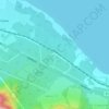 Mappa topografica Бабха, altitudine, rilievo