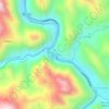 Mappa topografica Cayumba, altitudine, rilievo