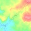 Mappa topografica Amazônica, altitudine, rilievo