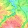 Mappa topografica Weesenstein, altitudine, rilievo