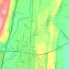 Mappa topografica Lake Katrine, altitudine, rilievo