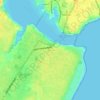 Mappa topografica Likoni, altitudine, rilievo
