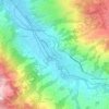 Mappa topografica Kappel, altitudine, rilievo