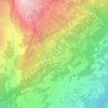 Mappa topografica Anzère, altitudine, rilievo