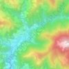 Mappa topografica Ludizzo, altitudine, rilievo