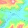 Mappa topografica Barrett Junction, altitudine, rilievo