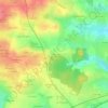 Mappa topografica La Deloire, altitudine, rilievo