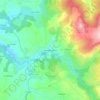 Mappa topografica Coulagnes Basses, altitudine, rilievo
