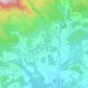 Mappa topografica Les Dônes, altitudine, rilievo