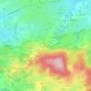 Mappa topografica Les Bouiges d'En Haut, altitudine, rilievo