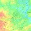 Mappa topografica Le Grand Hameau, altitudine, rilievo