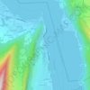 Mappa topografica Bredannaz, altitudine, rilievo