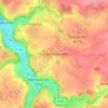 Mappa topografica Le Petit Veauville, altitudine, rilievo