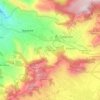 Mappa topografica Las Peñuelas, altitudine, rilievo