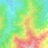 Mappa topografica Casino Soriasco, altitudine, rilievo