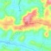 Mappa topografica Vattaparamba, altitudine, rilievo