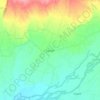 Mappa topografica Jourian, altitudine, rilievo
